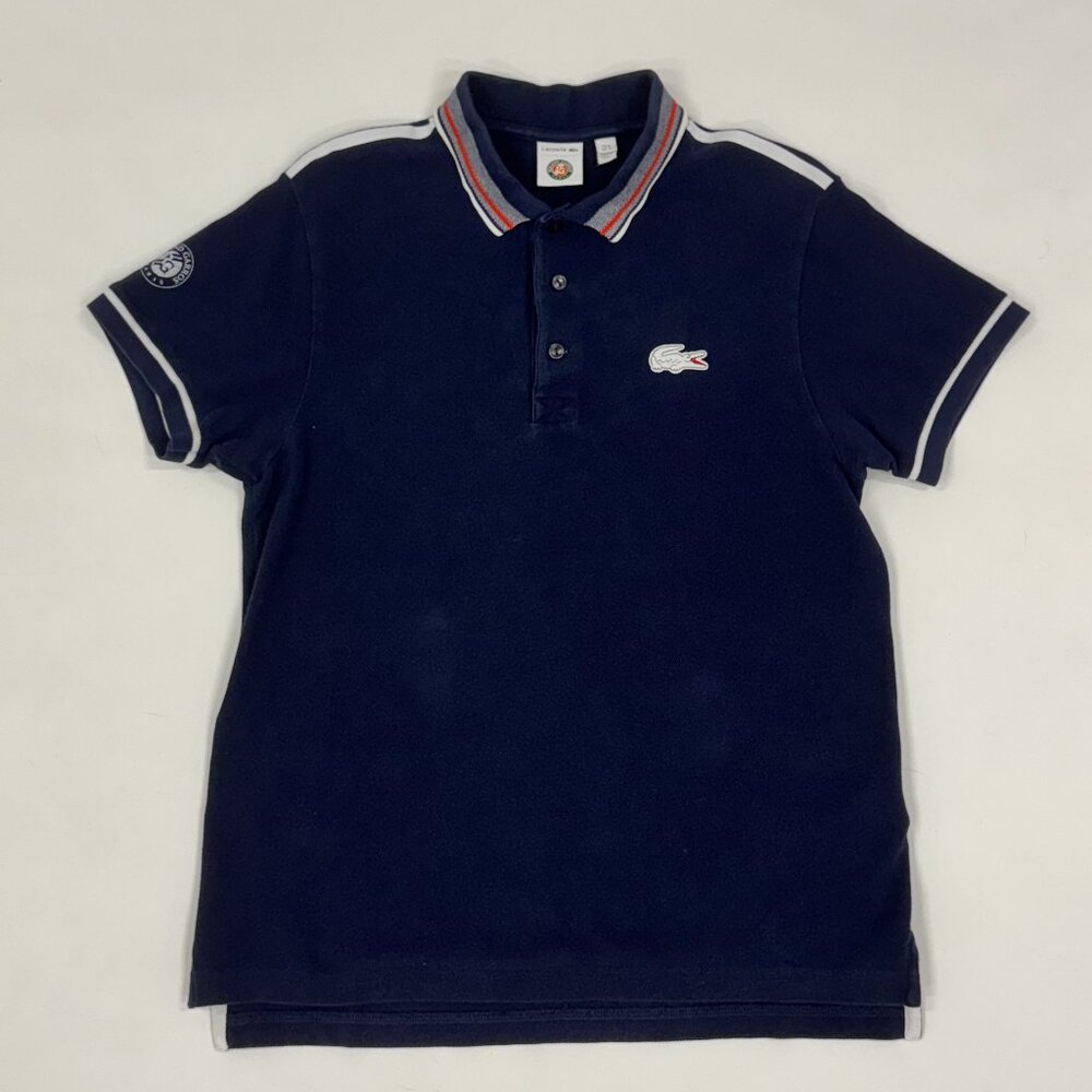 Lacoste Men’s Navy Polo – Roland-Garros Paris Edition